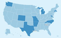 Map of USA
